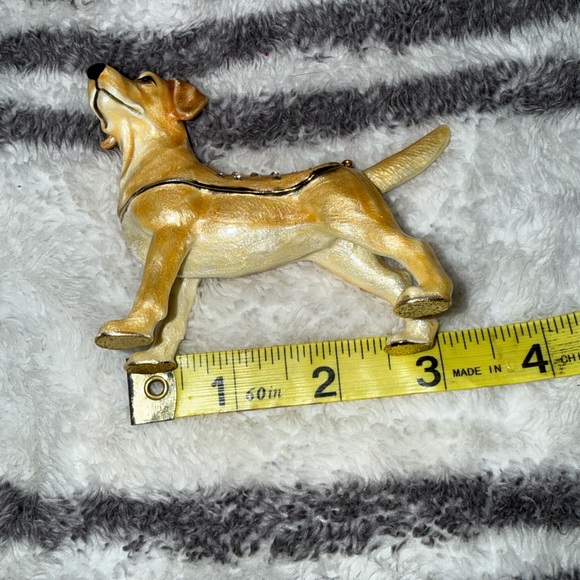 Labrador Retriever Jeweled Trinket Box - Picture 5 of 8
